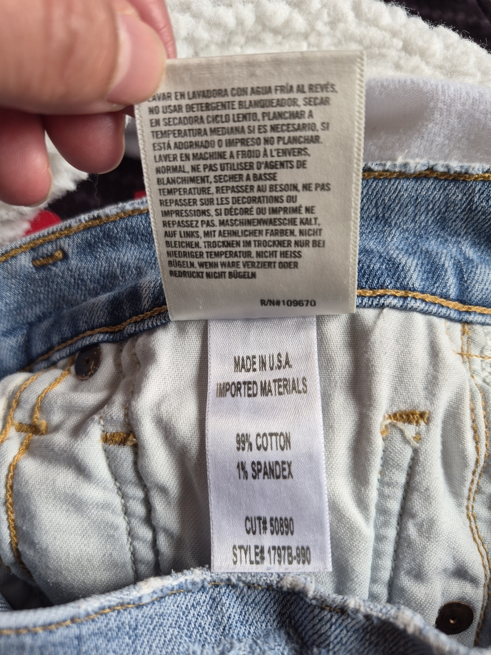 Citizens of Humanity Emerson Slim Boyfriend Jeans Light Wash Distressed Grunge - Picture 12 of 16